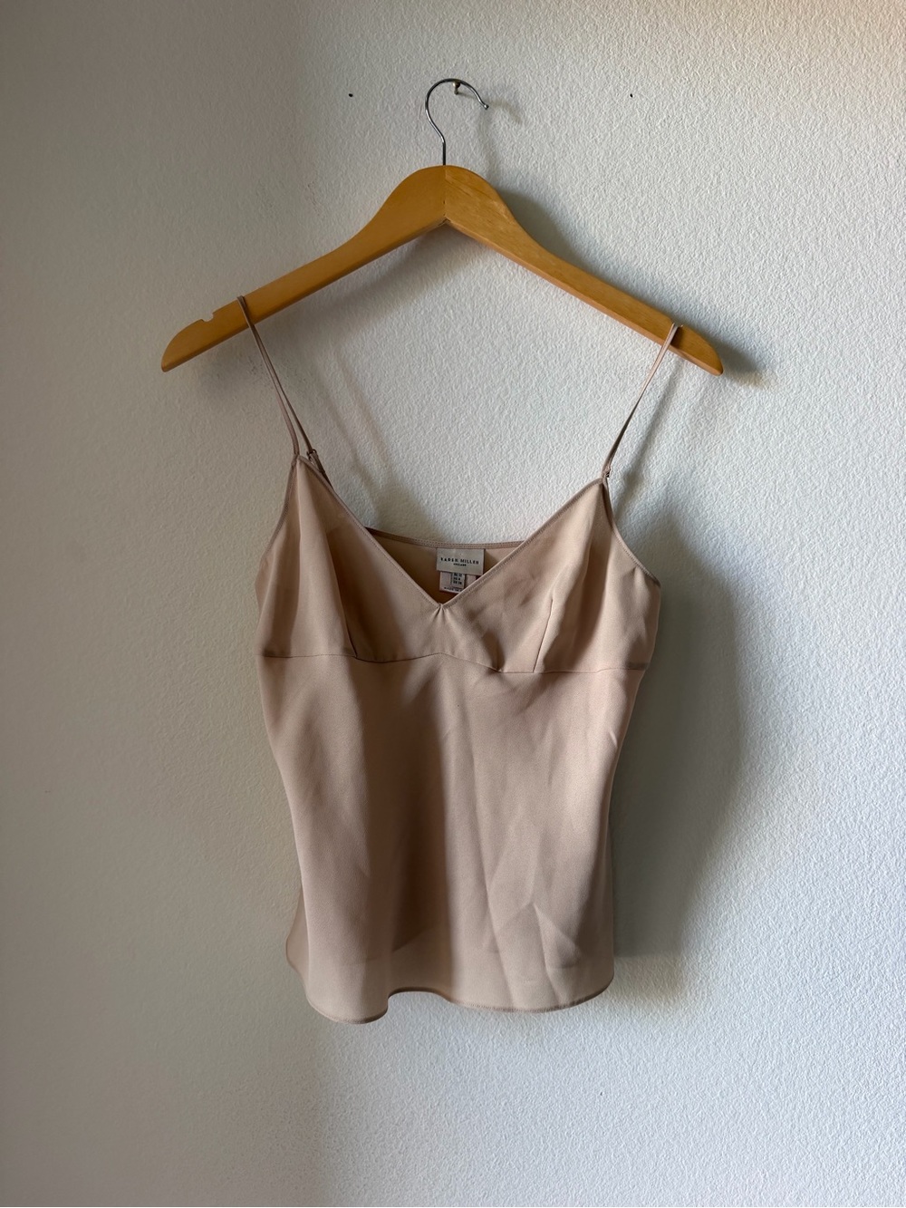 Karen Millen Beige Satin Cami Slip